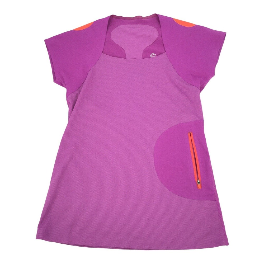 Merrell Select Wick Short Sleeve Outdoor Top Small Womens Purple Cycling Hiking